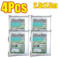Filet anti-insectes 60 mailles serre et jardin – Couleur 4Pcs 2.5x7.5m