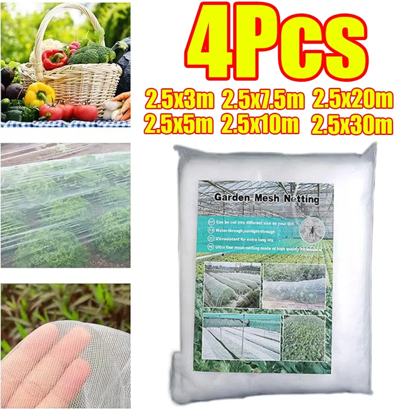 Filet anti-insectes 60 mailles serre et jardin