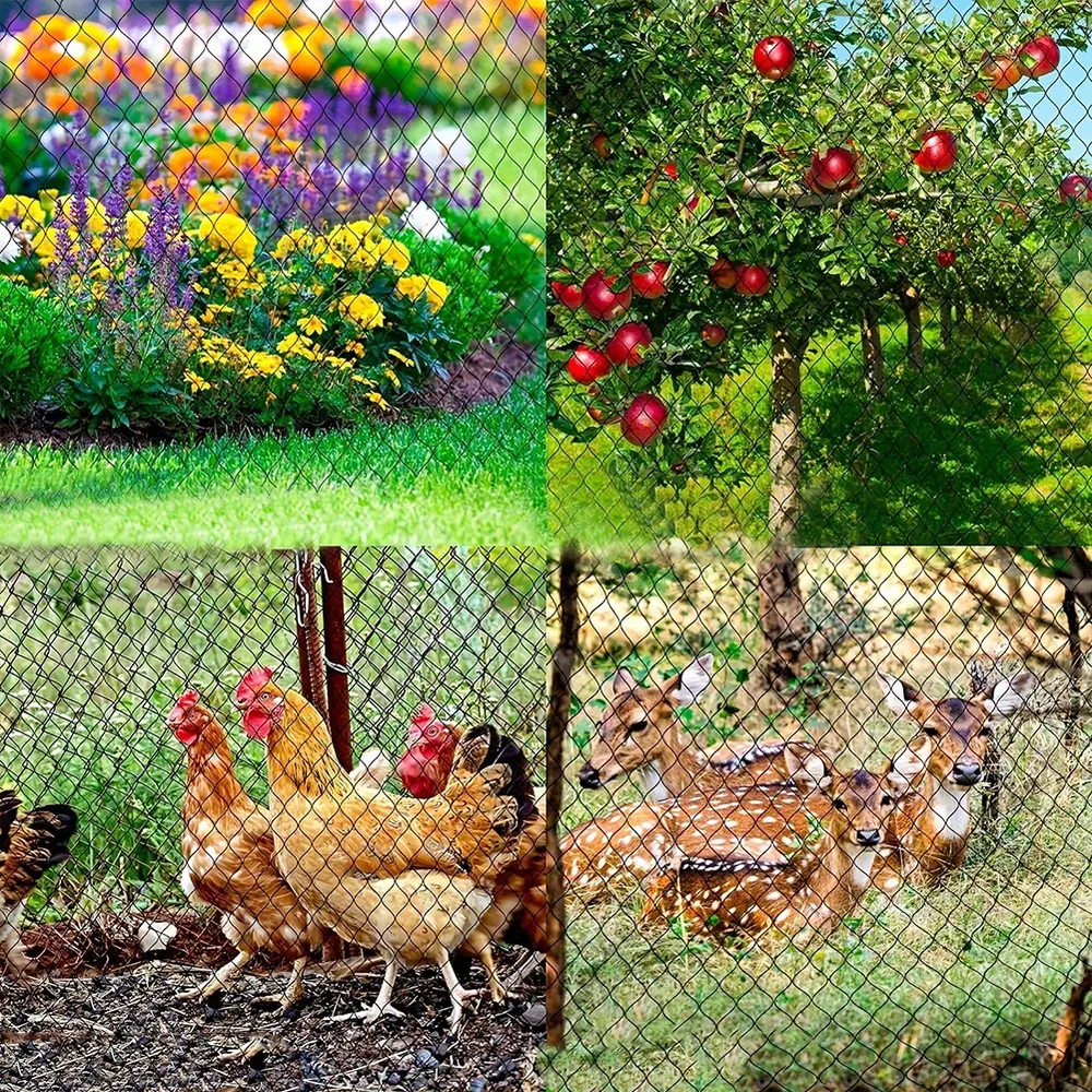 Filet anti-oiseaux en nylon pour poulailler et arbres fruitiers
