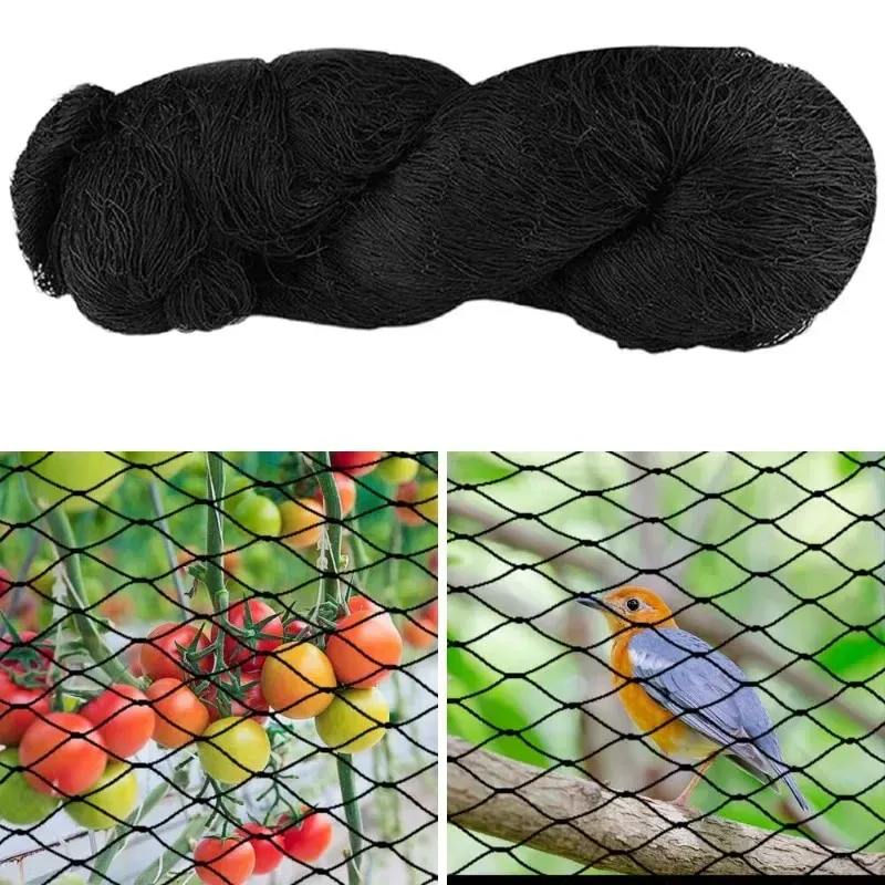 Filet anti-oiseaux en nylon pour verger et poulailler