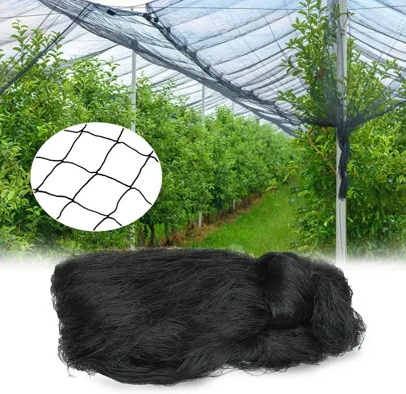 Filet anti-oiseaux en nylon pour verger et poulailler