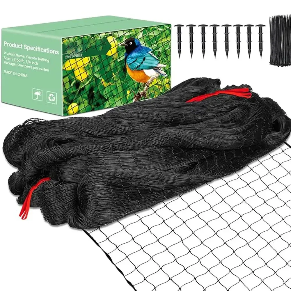 Filet anti-oiseaux extra large pour poulailler et jardin