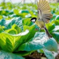 Filet anti-oiseaux pour verger, potager et poulailler – 7