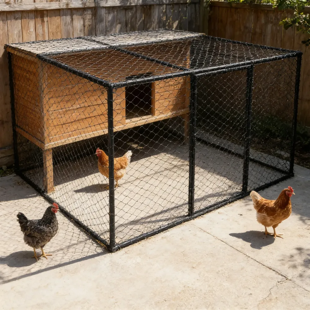 Filet de jardin en nylon anti-oiseaux pour poulailler