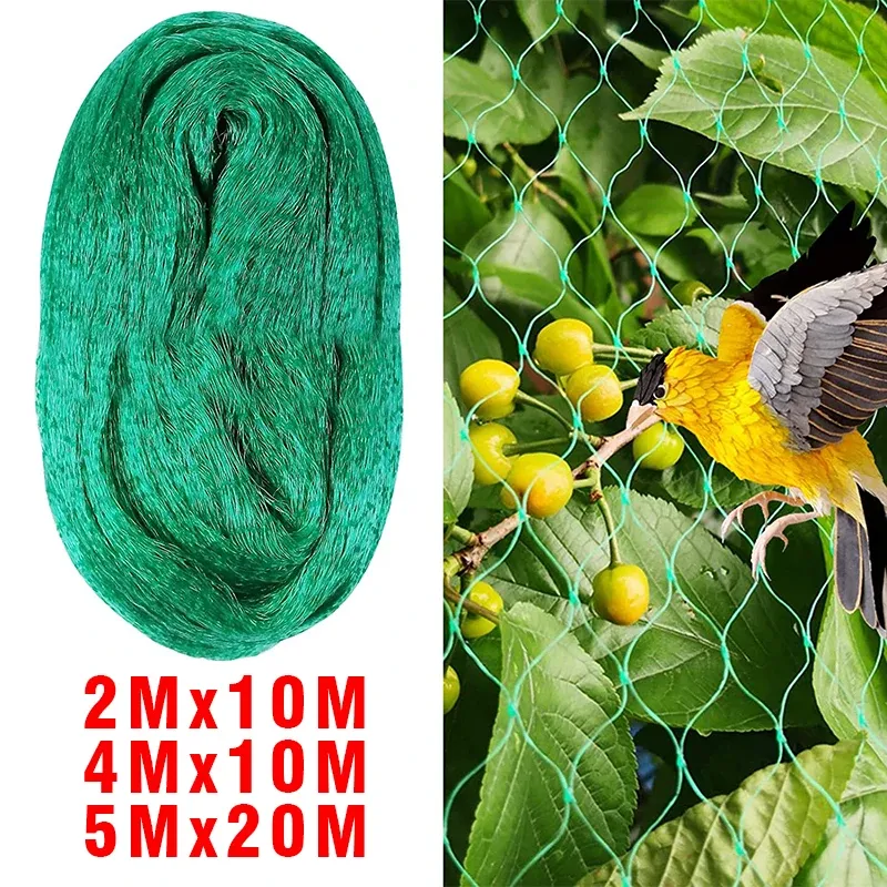 Filet de protection anti-oiseaux pour plantes et arbres fruitiers