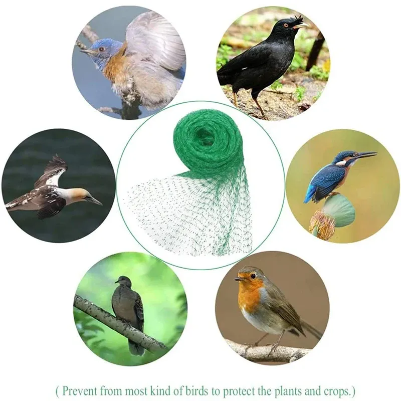 Filet de protection anti-oiseaux pour plantes et arbres fruitiers