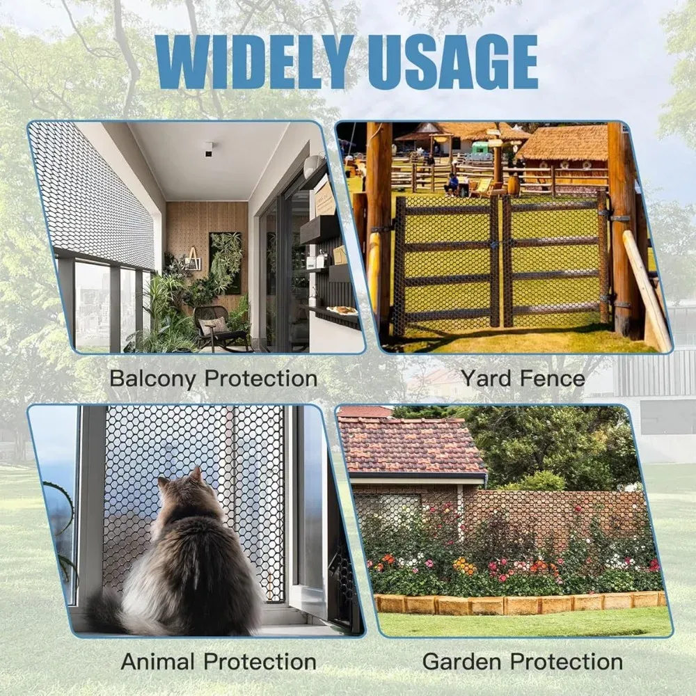 Filet de protection de jardin en plastique multifonctionnel