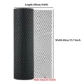 Filet de protection en plastique pour balcon et volaille – Couleur Black Hole 3mm