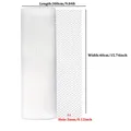 Filet de protection en plastique pour balcon et volaille – Couleur White Hole 3mm