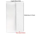 Filet de protection en plastique pour balcon et volaille – Couleur White Hole 5mm