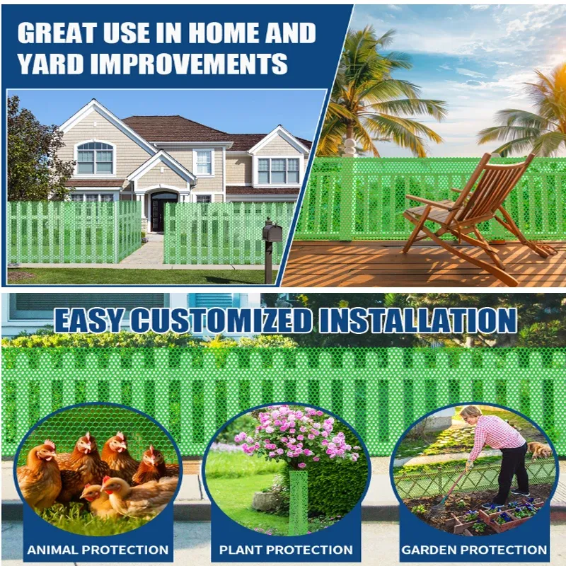 Filet de protection en plastique pour volailles et balcon