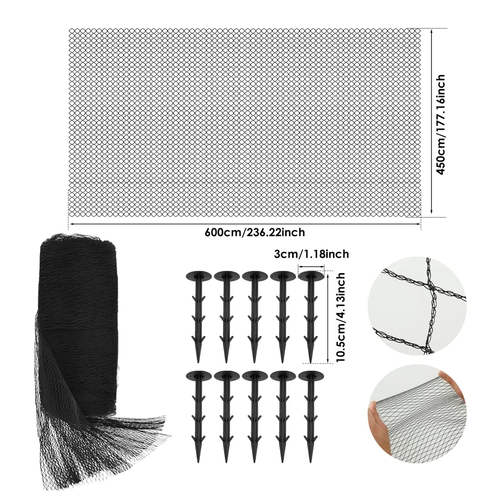 Filet de protection étang et volaille