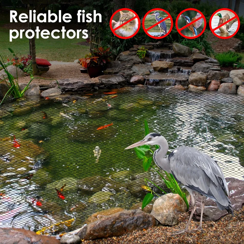 Filet de protection étang et volaille