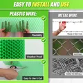 Filet de protection extérieur en plastique pour animaux et volailles – 4
