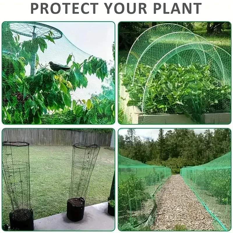 Filet de protection pour arbres fruitiers et légumes