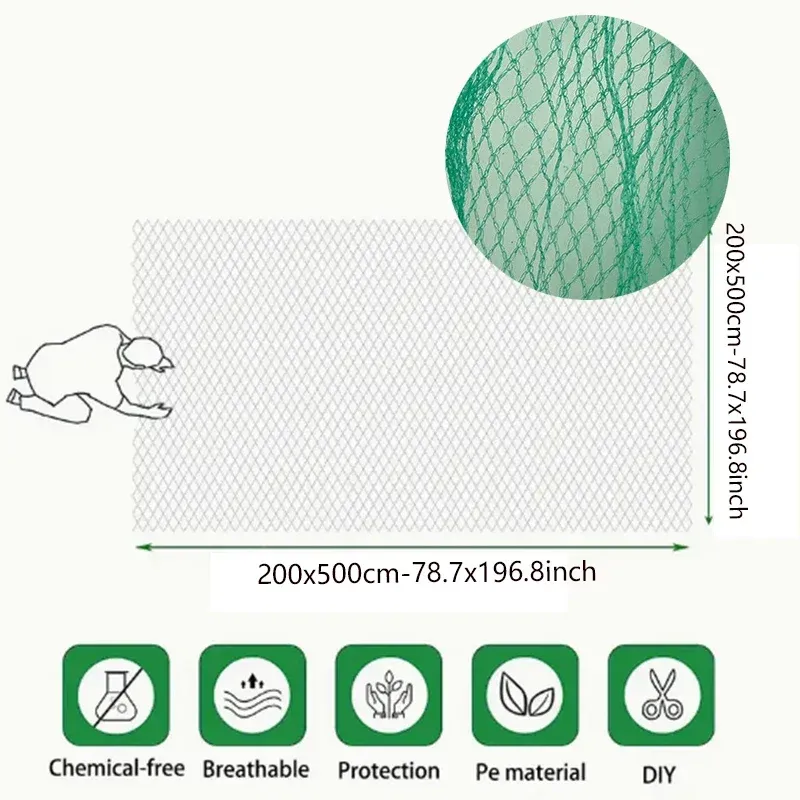 Filet de protection pour arbres fruitiers et légumes