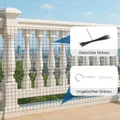 Filet de sécurité en PEHD pour balcon et jardin – 4