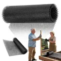 Filet hexagonal en plastique noir pour jardin et poulailler – 8