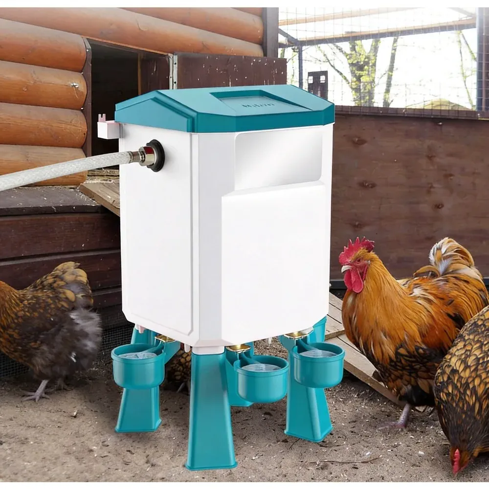 Fontaine à eau automatique grande capacité 7L pour volailles
