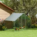 Grand enclos poulailler 5,1 m² avec couverture anti-UV – 3