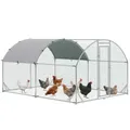Grand poulailler 2,8 x 3,8 m avec toit anti-UV – 1