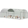Grand poulailler 2,8 x 5,7 m avec toit anti-UV – 1