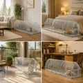 Grand poulailler acier galvanisé 600x105cm porte sécurisée – 2