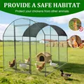 Grande cage extérieure en métal pour volailles et canards – 6