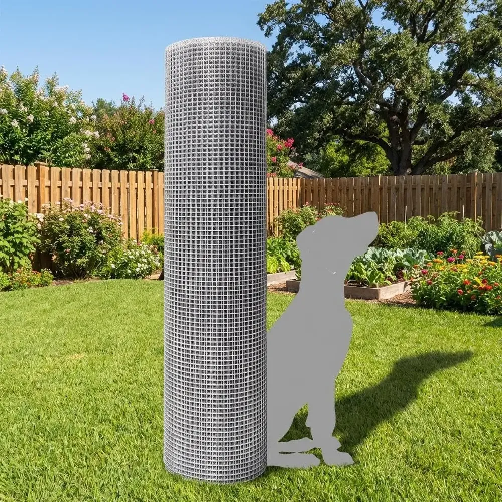 Grillage acier jardin volaille et rongeurs 1m x 25m