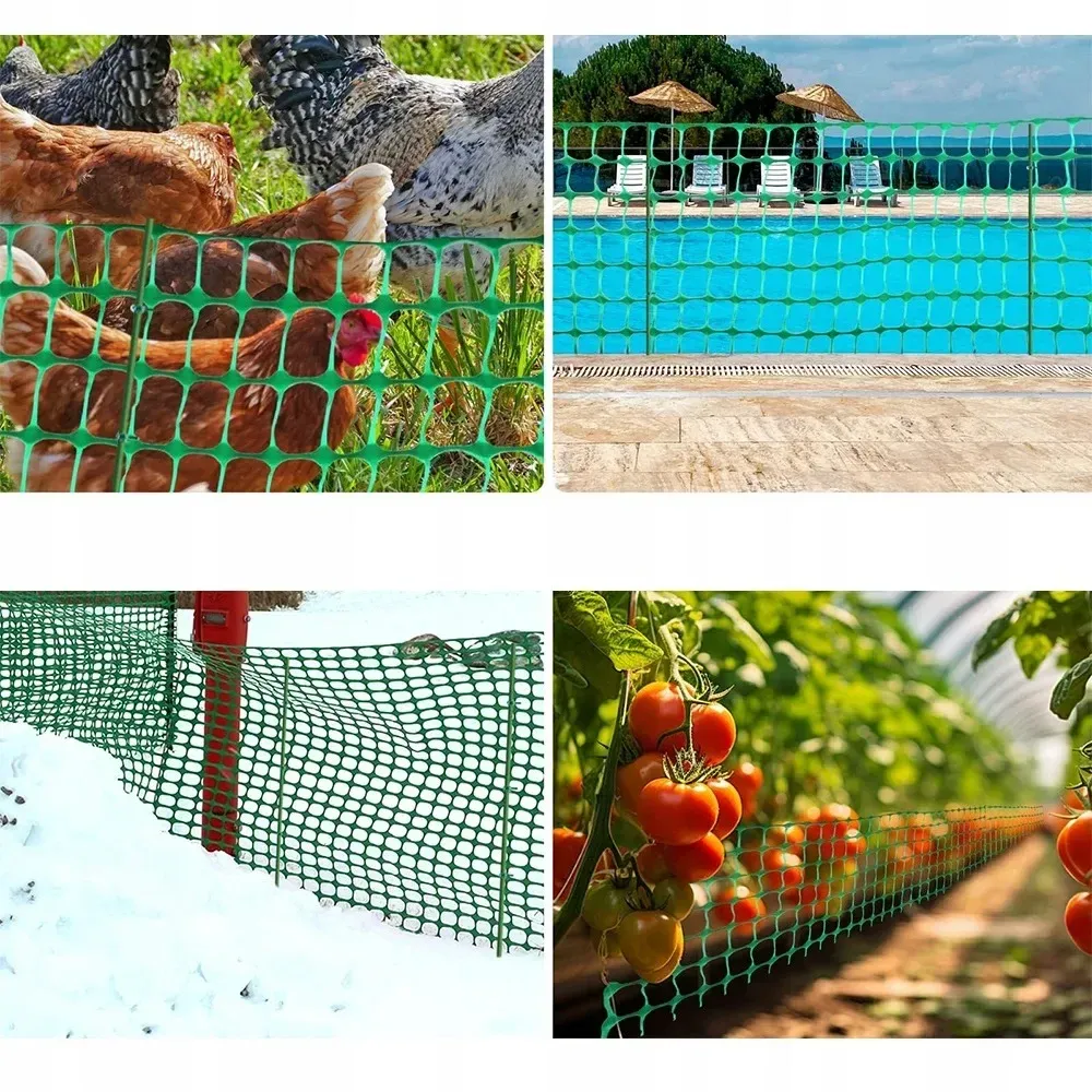 Grillage de jardin en plastique pour volailles et construction
