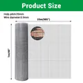 Grillage galvanisé jardin et poulailler 1m x 25m – 2