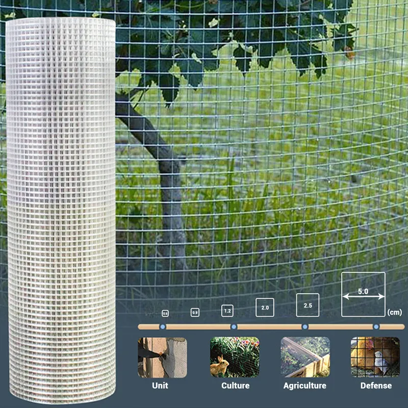 Grillage galvanisé jardin et poulailler 1m x 25m
