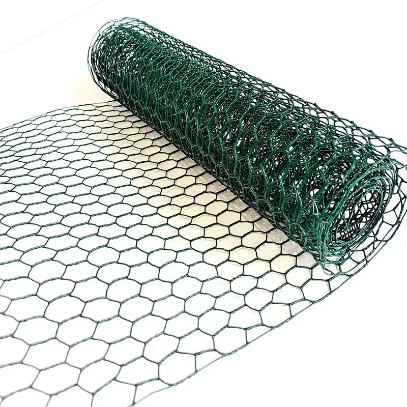 Grillage hexagonal 35 mm x 100 m pour volailles et cages