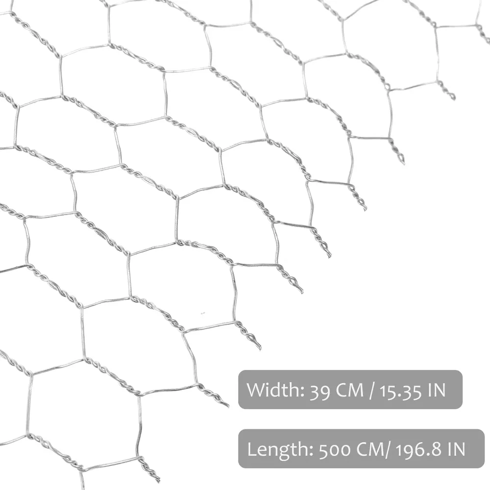 Grillage hexagonal galvanisé jardin et volaille