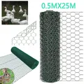 Grillage hexagonal vert PVC pour jardin et poulailler – 1