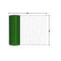Grillage hexagonal vert PVC pour jardin et poulailler – 2