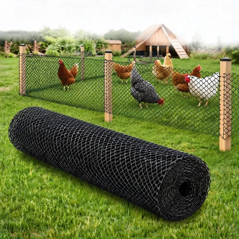 Grillage plastique jardin et volaille 0,8 cm