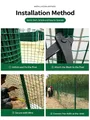 Grillage PVC jardin et poulailler vert – 6
