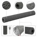 Grillage PVC jardin et volière 25x1,2 m – 3