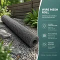 Grillage PVC jardin et volière 25x1,2 m – 6
