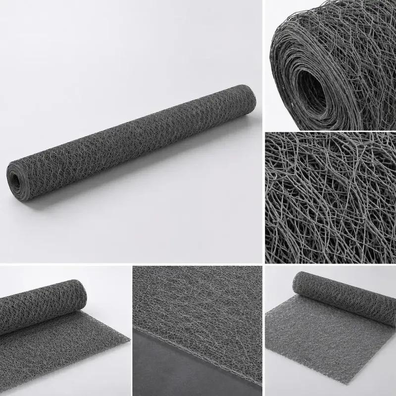 Grillage PVC jardin et volière 25x1,2 m