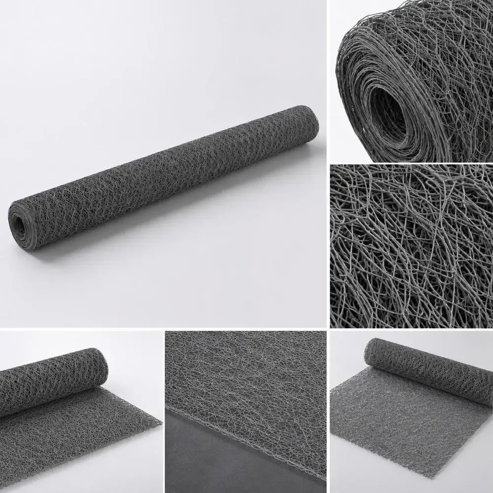 Grillage PVC jardin et volière 25x1,2 m