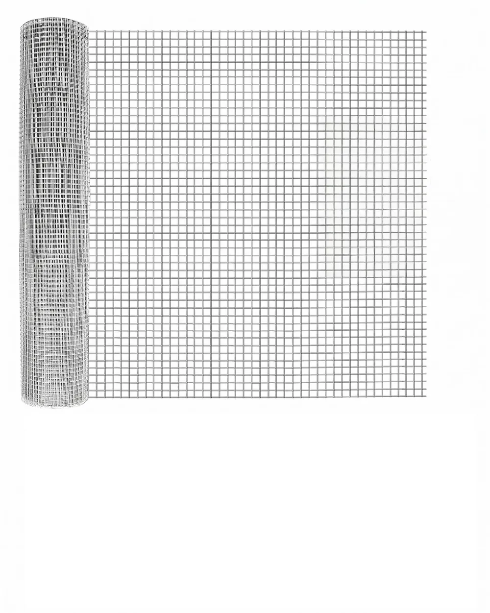 Grillage soudé poulailler et jardin 0,9x15 m