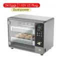 Incubateur 24 œufs rotation automatique contrôle tactile – Couleur 24Egg Dual US 110V