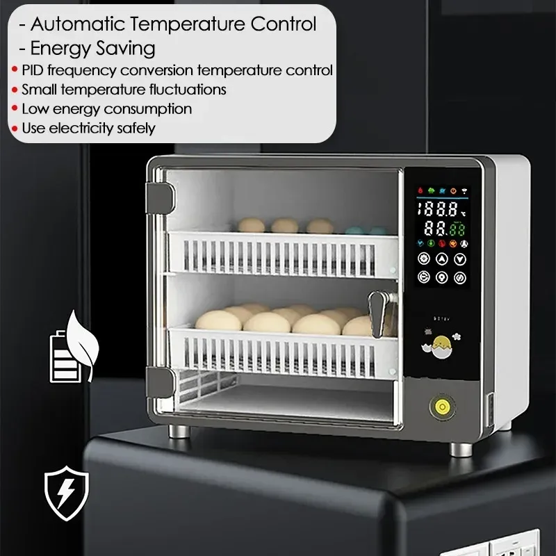 Incubateur 24 œufs rotation automatique contrôle tactile