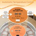 Incubateur 30 œufs retournement automatique contrôle température – 2