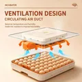 Incubateur 56 œufs retournement automatique double alimentation – 7