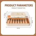 Incubateur 56 œufs retournement automatique double alimentation – 8