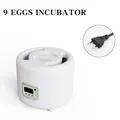 Incubateur 9 œufs simple opération intelligent domestique – Couleur 220V EU Plug