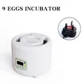 Incubateur 9 œufs simple opération intelligent domestique – Couleur 220V UK Plug